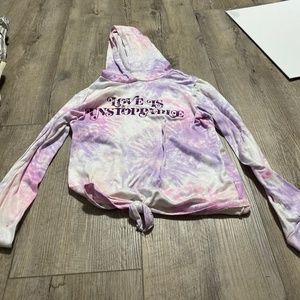 Tie die hoodie